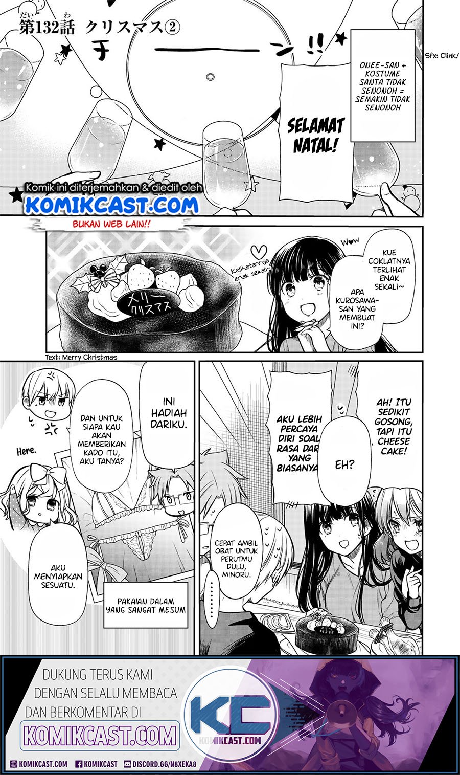 Baca Danshi Koukousei wo Yashinaitai Onee-san no Hanashi Chapter 132 Gambar 2