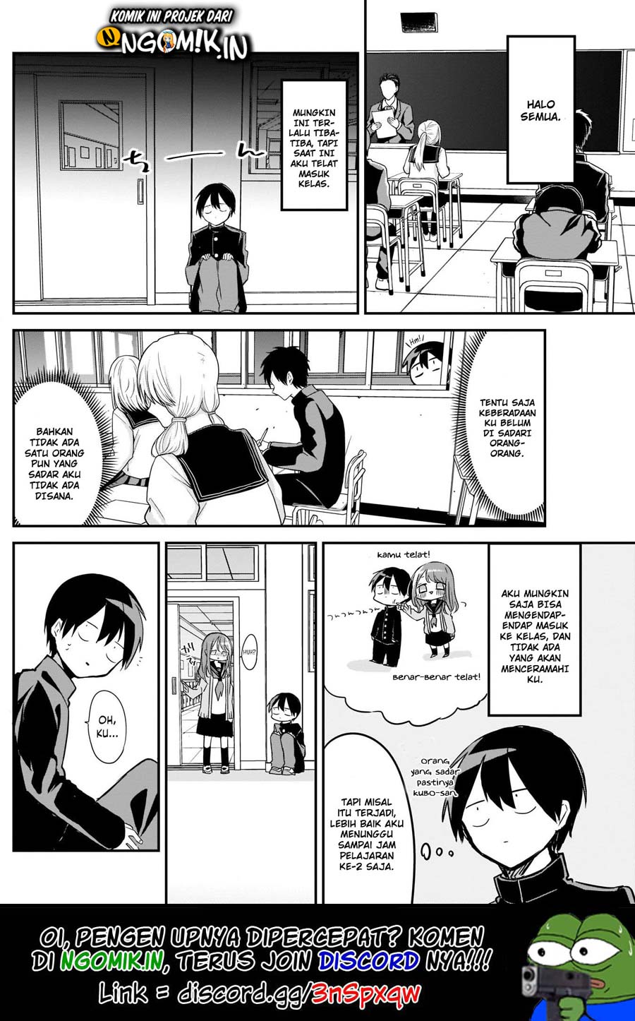 Kubo-san wa Boku (Mobu) wo Yurusanai Chapter 22 Gambar 3