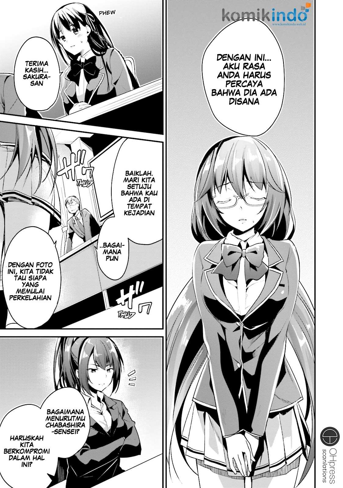Youkoso Jitsuryoku Shijou Shugi no Kyoushitsu e Chapter 13 Gambar 15