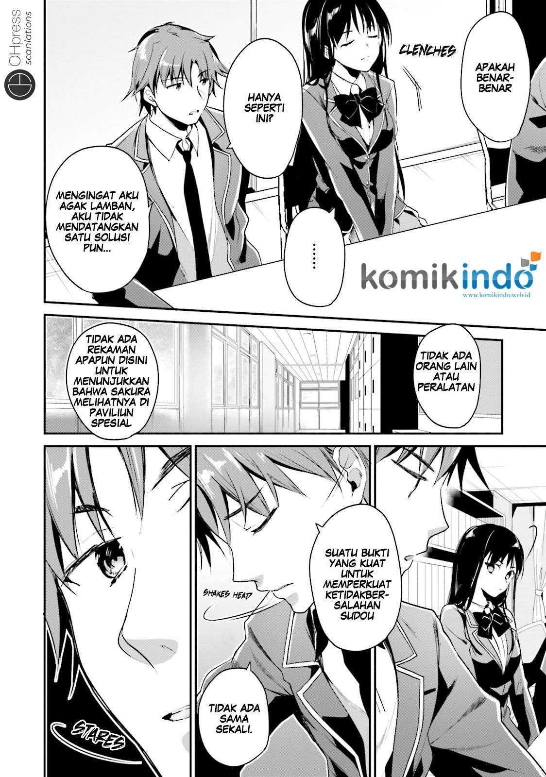 Youkoso Jitsuryoku Shijou Shugi no Kyoushitsu e Chapter 13 Gambar 18