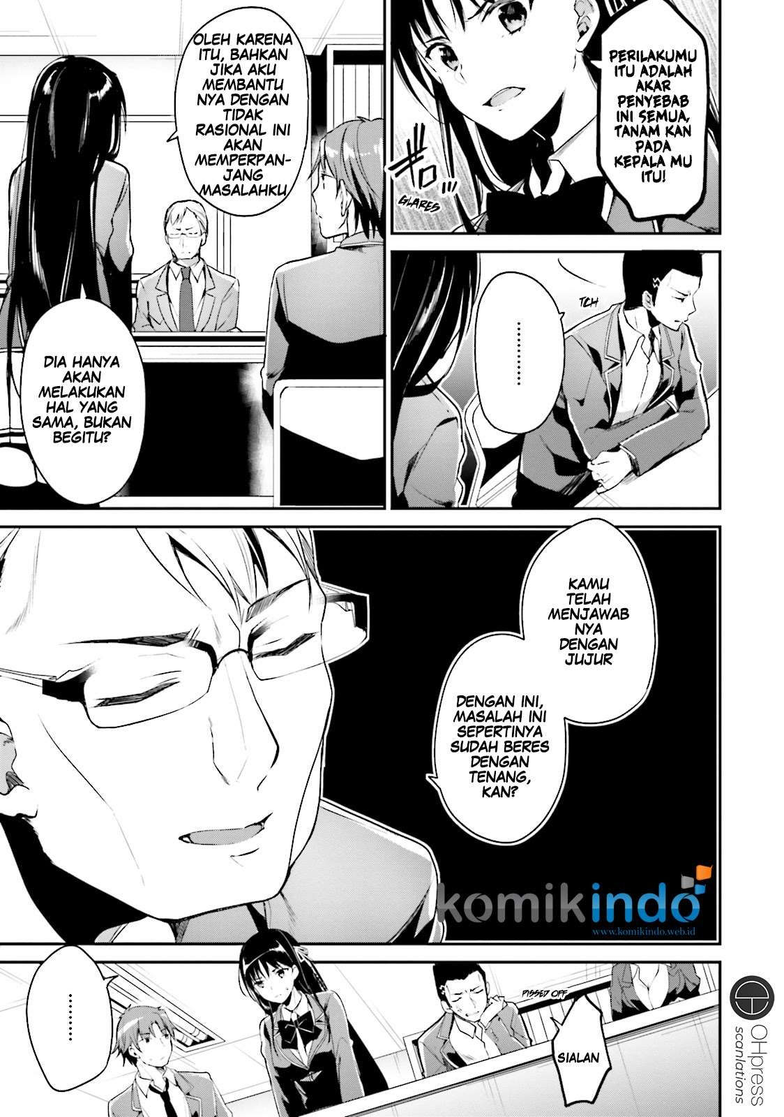 Youkoso Jitsuryoku Shijou Shugi no Kyoushitsu e Chapter 13 Gambar 21