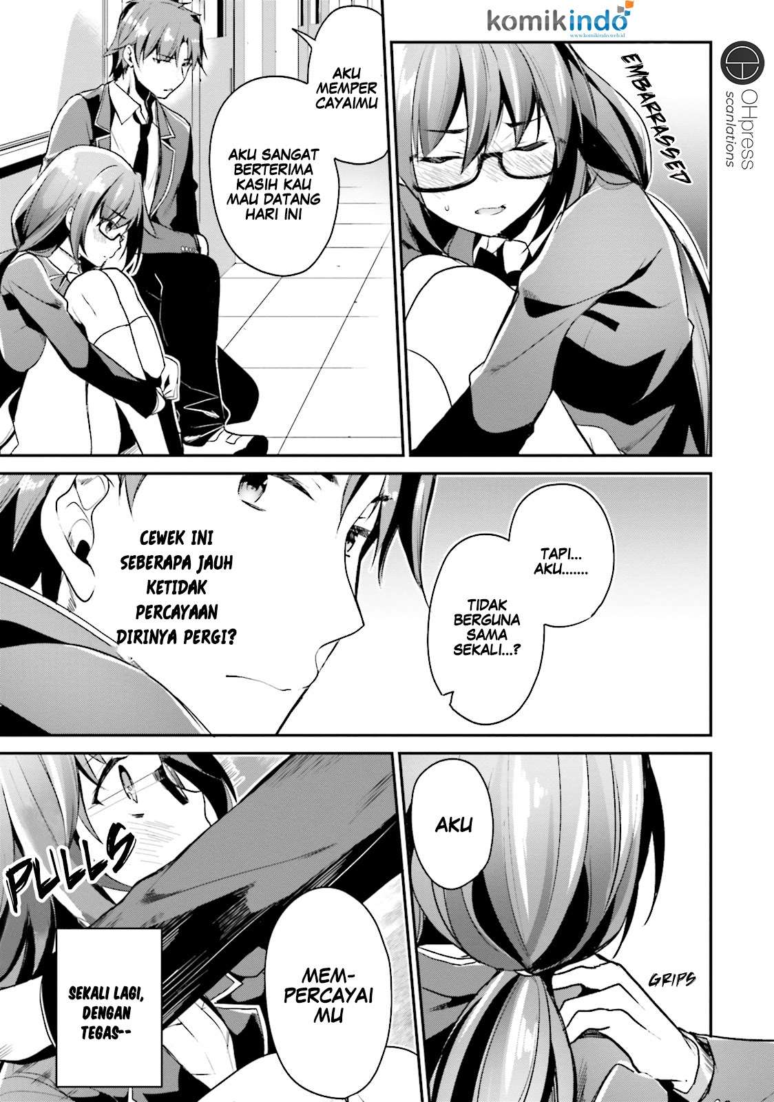 Youkoso Jitsuryoku Shijou Shugi no Kyoushitsu e Chapter 13 Gambar 29