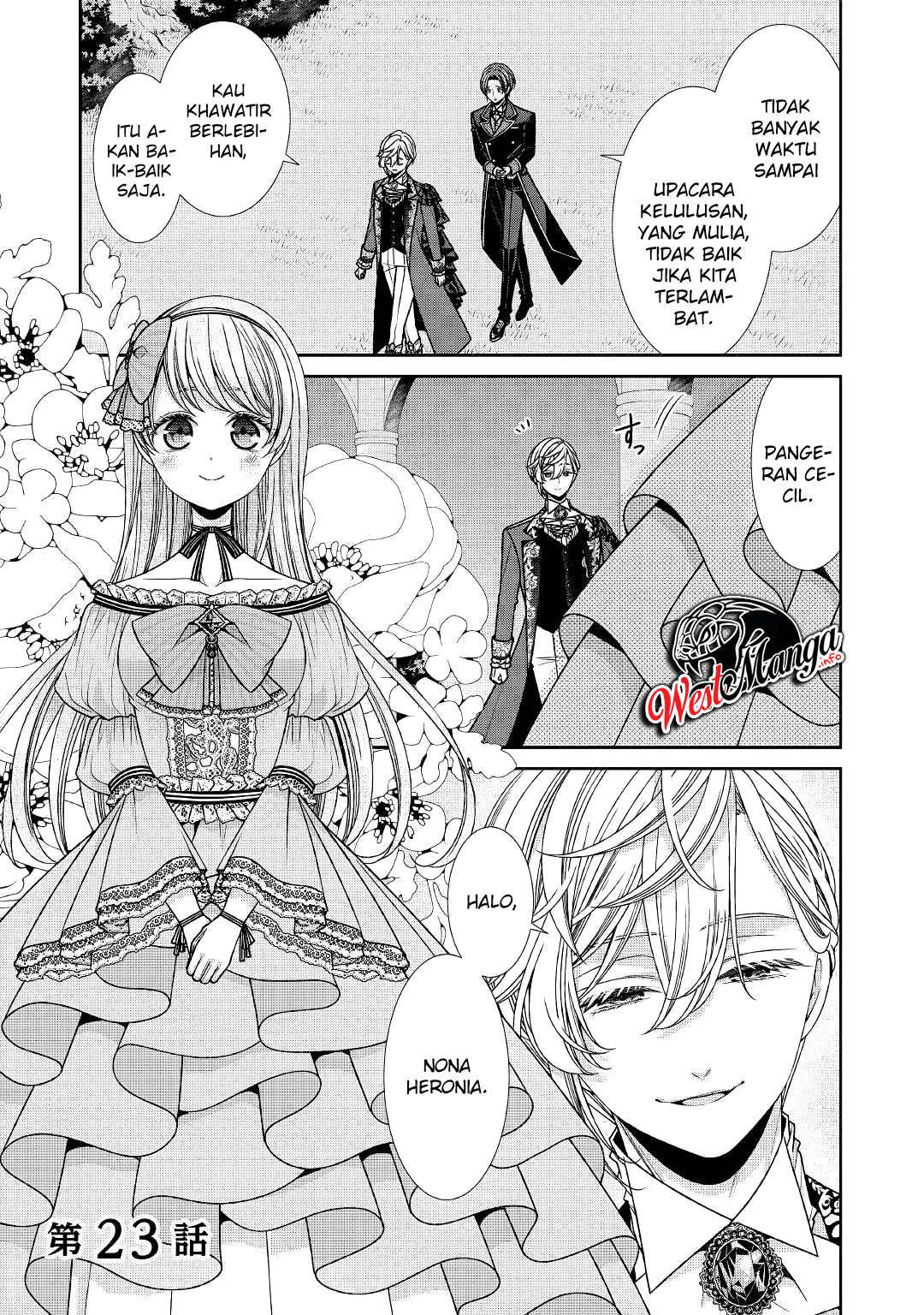 Baca Jishou Akuyaku Reijou na Konyakusha no Kansatsu Kiroku Chapter 23 Gambar 2