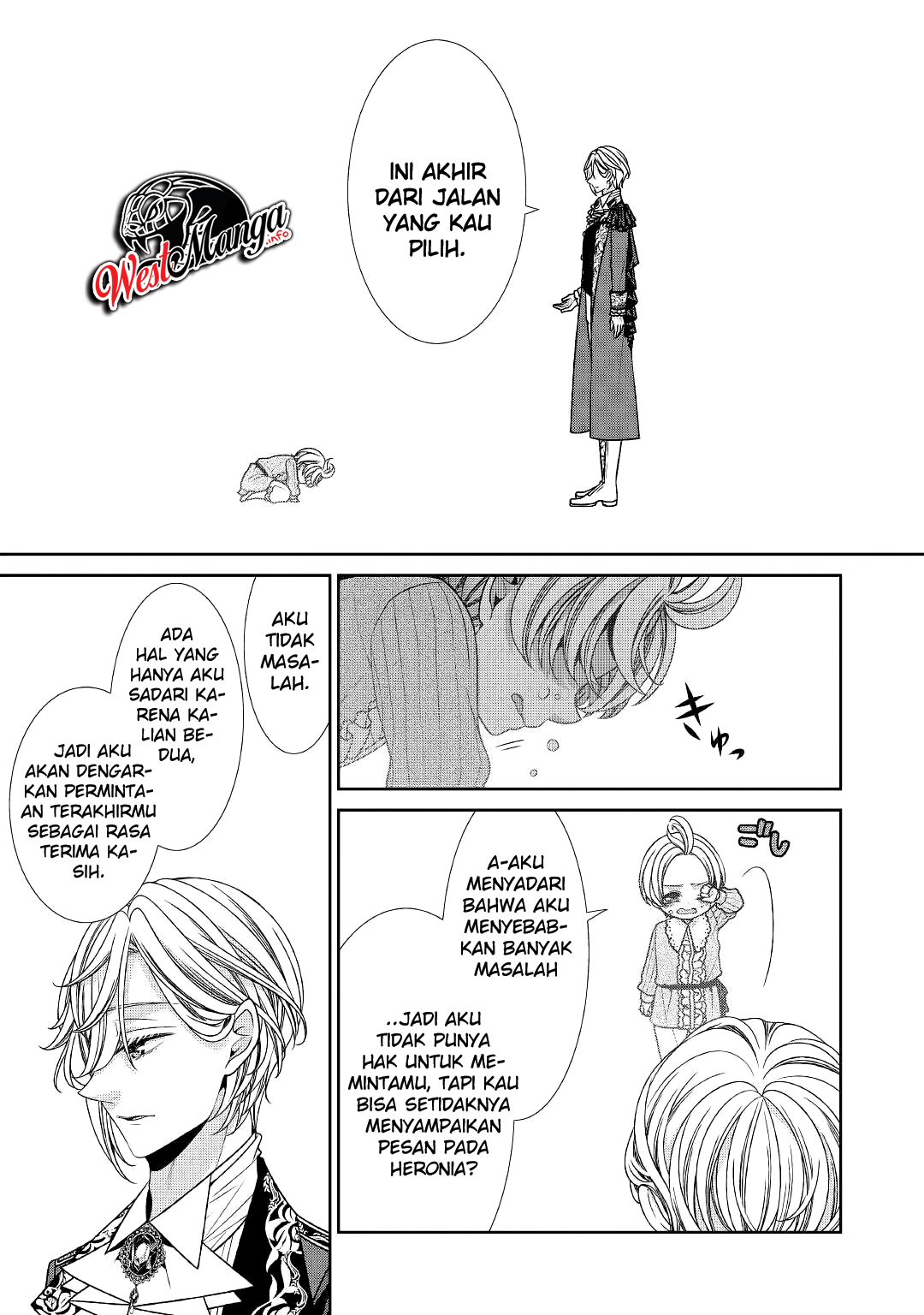 Jishou Akuyaku Reijou na Konyakusha no Kansatsu Kiroku Chapter 23 Gambar 29