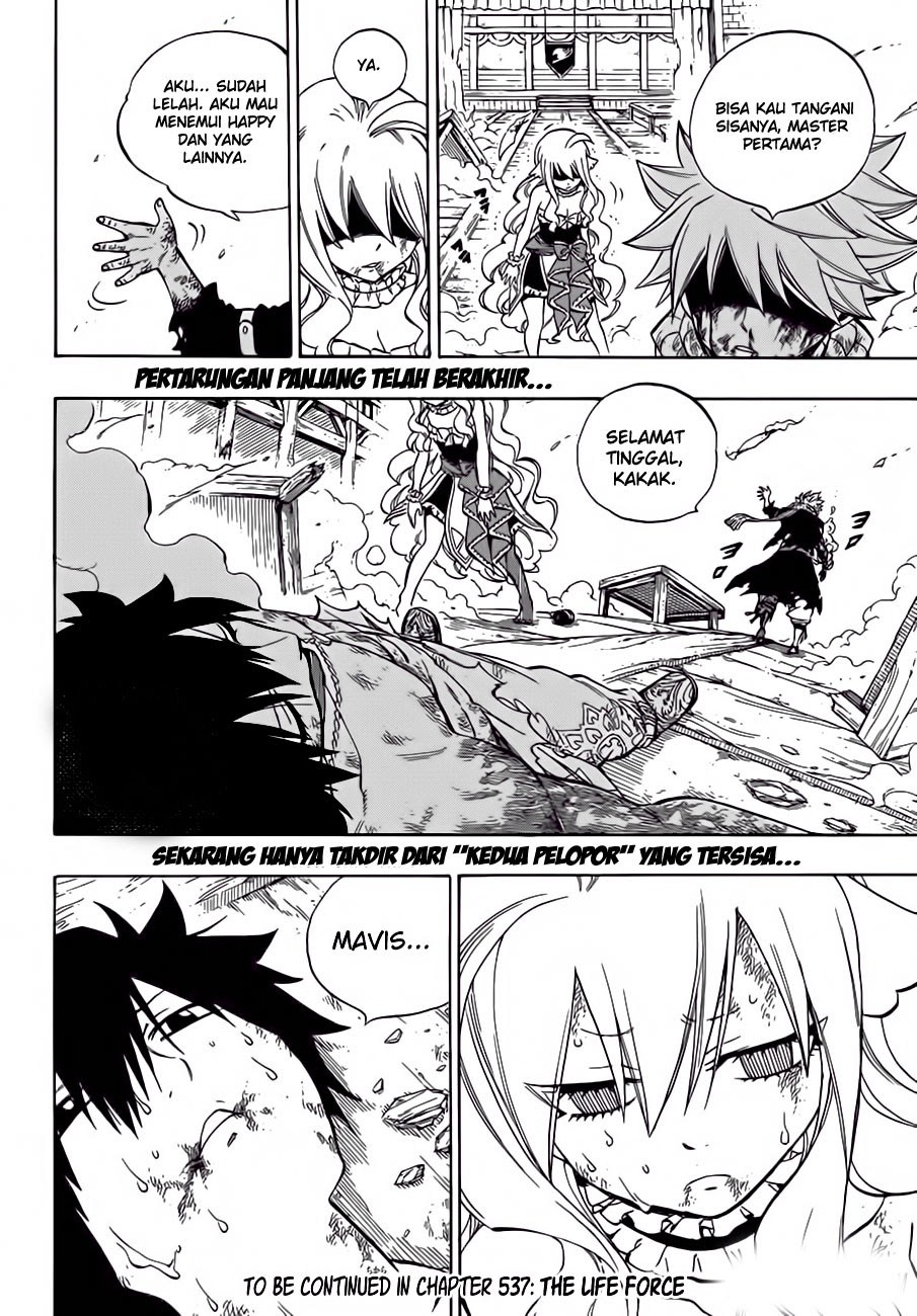 Fairy Tail Chapter 536 Gambar 20