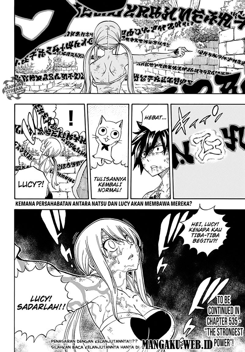 Fairy Tail Chapter 534 Gambar 20
