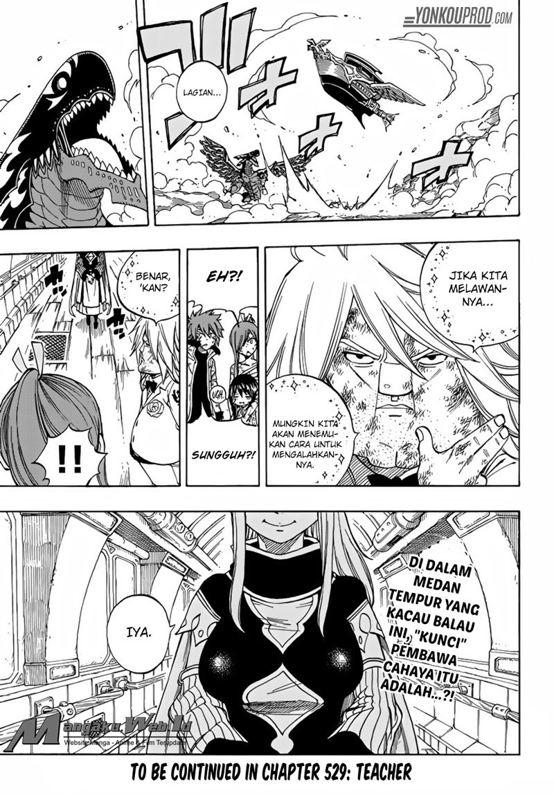 Fairy Tail Chapter 528 Gambar 19