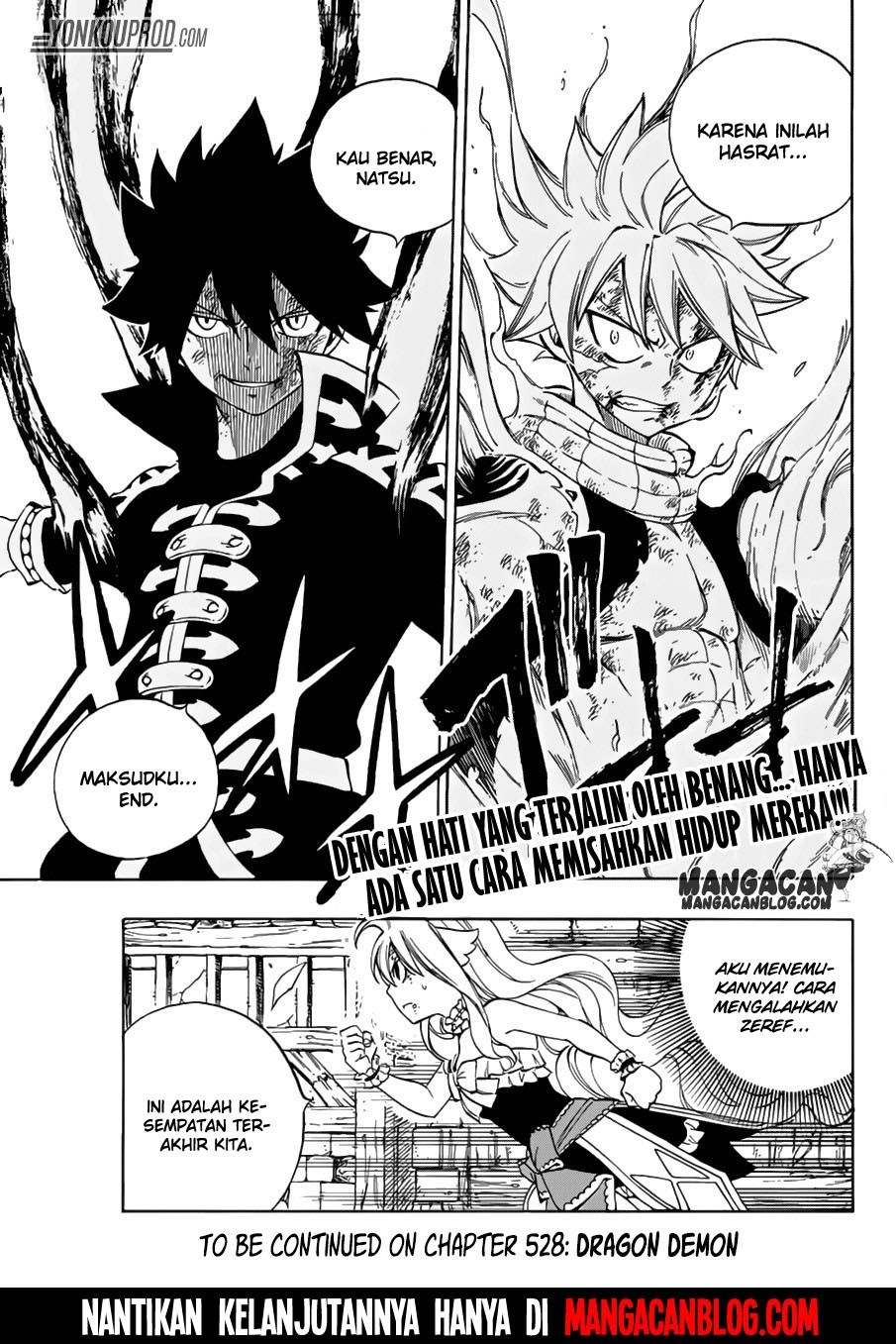 Fairy Tail Chapter 527 Gambar 22