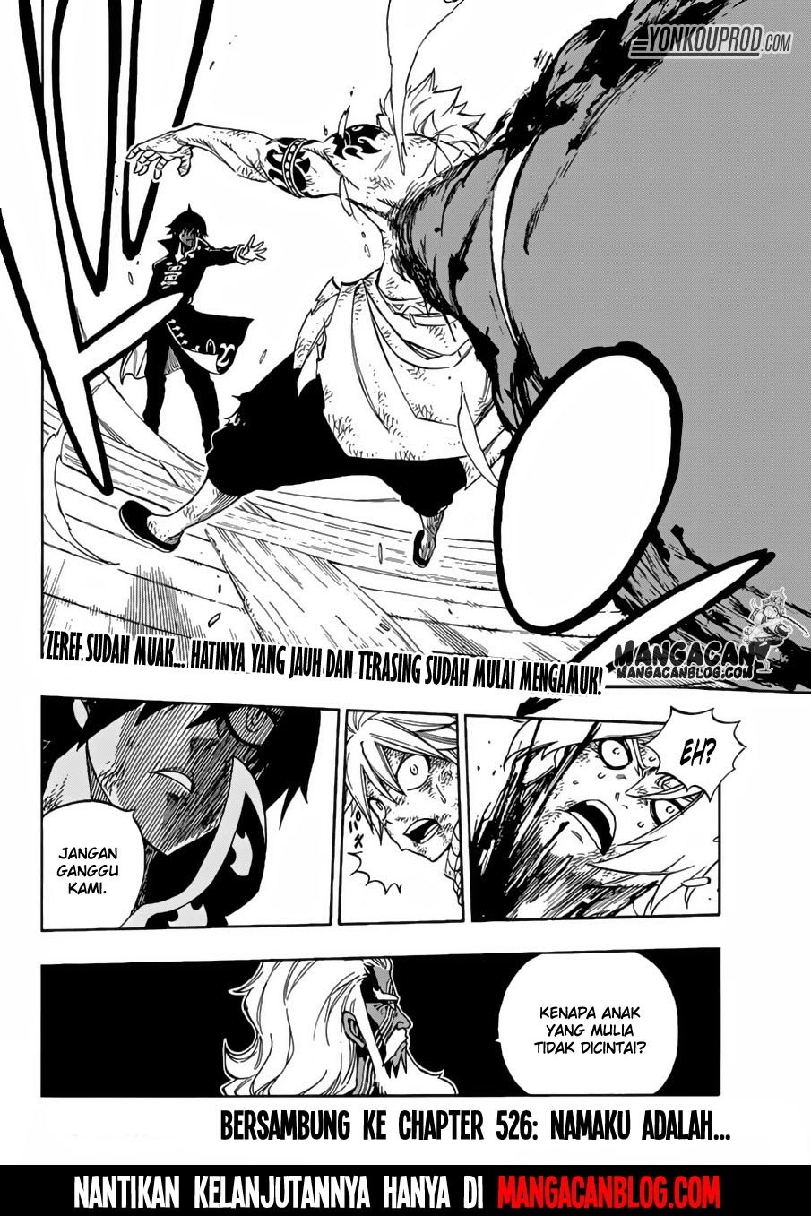 Fairy Tail Chapter 525 Gambar 20