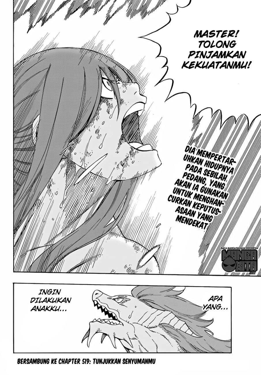 Fairy Tail Chapter 518 Gambar 21