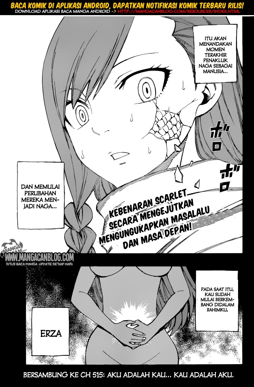 Fairy Tail Chapter 514 Gambar 20