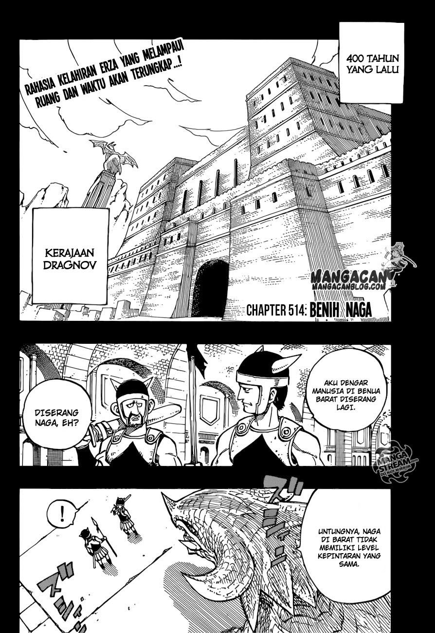 Fairy Tail Chapter 514 Gambar 3