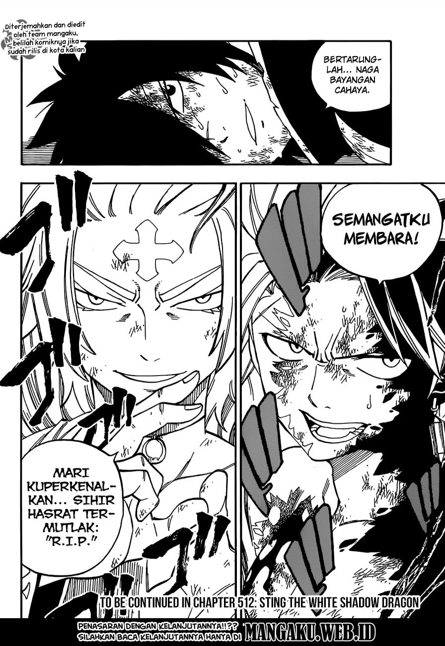 Fairy Tail Chapter 511 Gambar 20