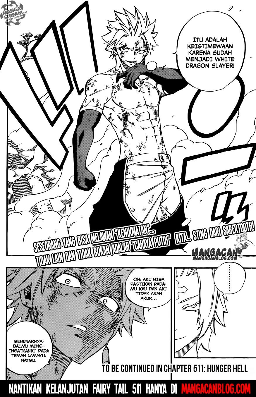 Fairy Tail Chapter 510 Gambar 20