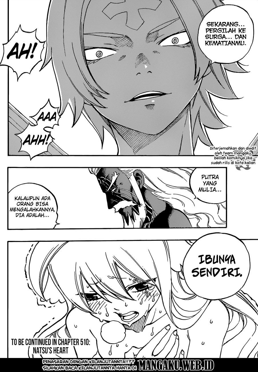 Fairy Tail Chapter 509 Gambar 20