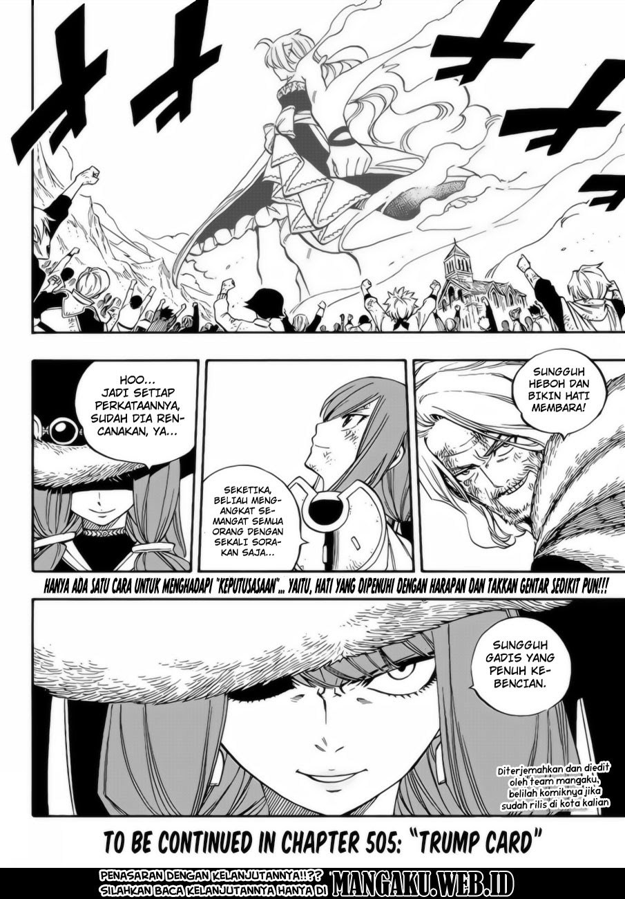 Fairy Tail Chapter 504 Gambar 19