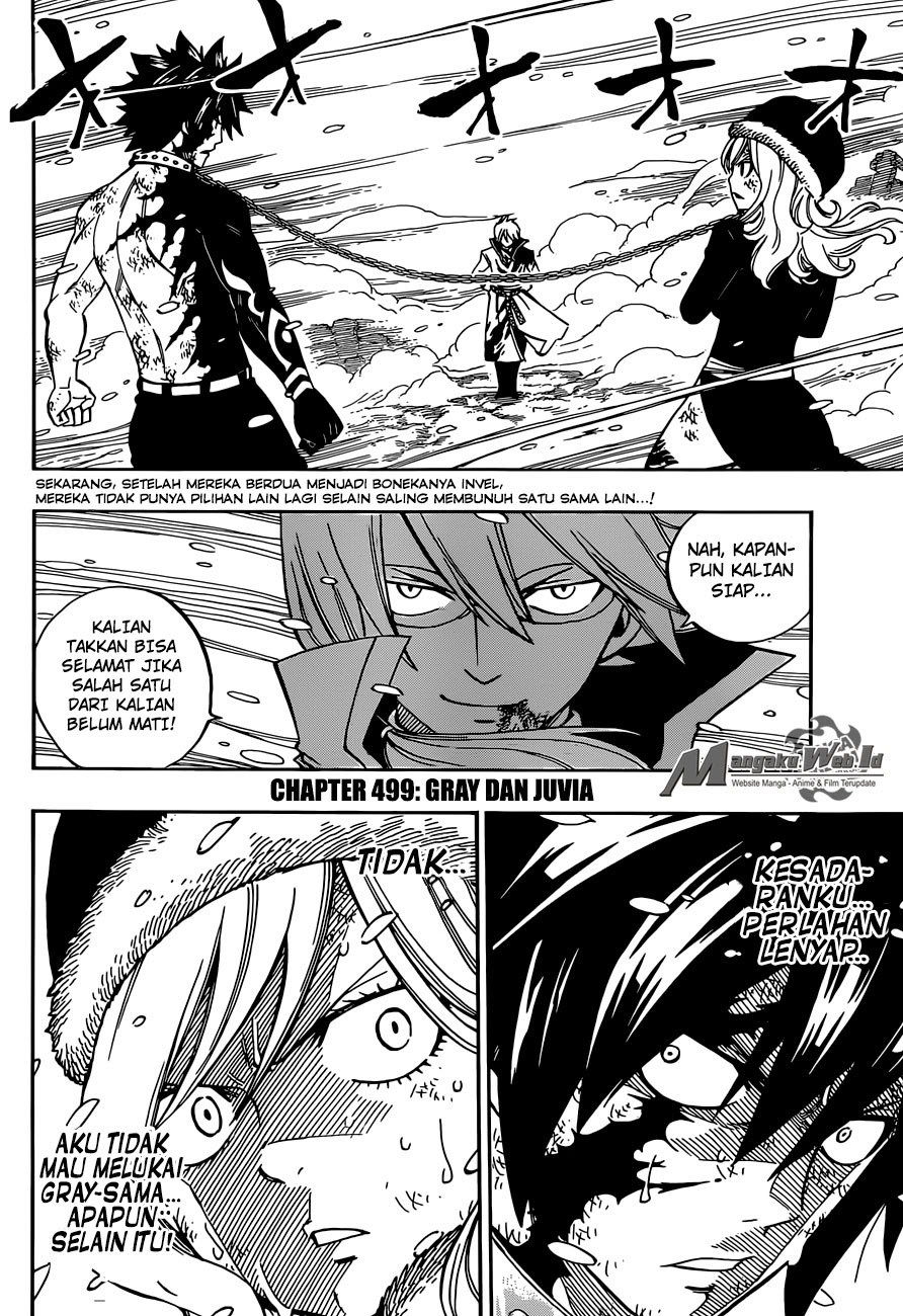 Fairy Tail Chapter 499 Gambar 3