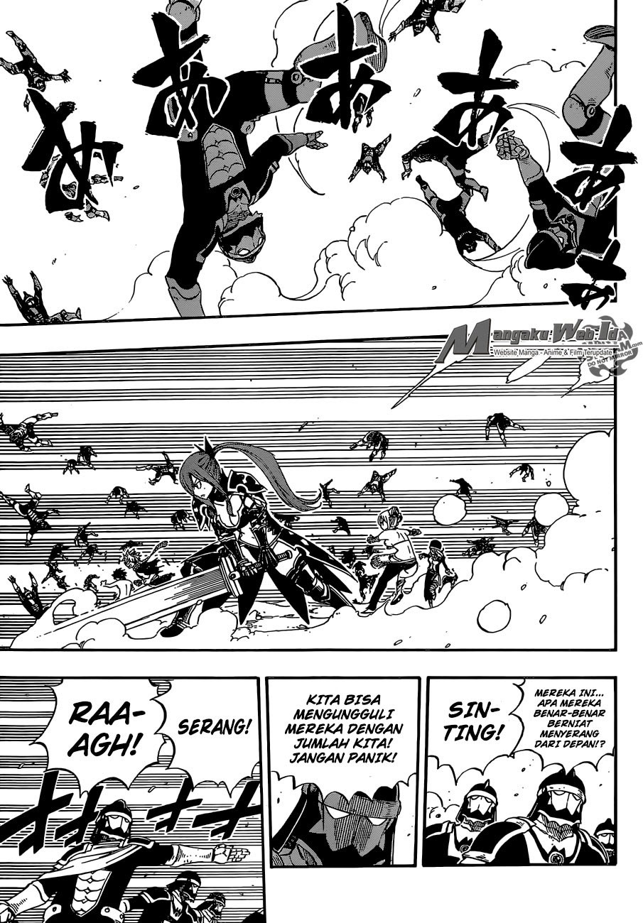 Fairy Tail Chapter 495 Gambar 14