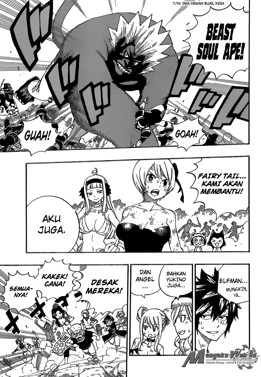 Fairy Tail Chapter 495 Gambar 16