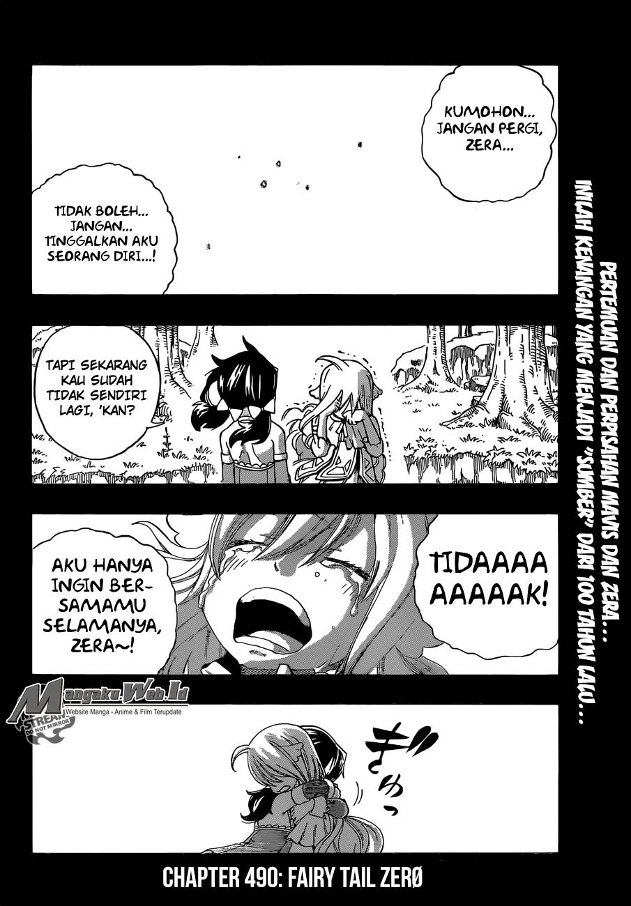 Fairy Tail Chapter 490 Gambar 3