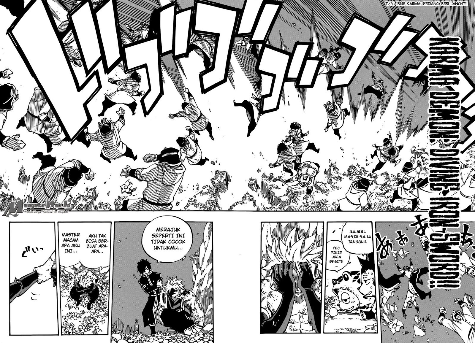Fairy Tail Chapter 485 Gambar 11