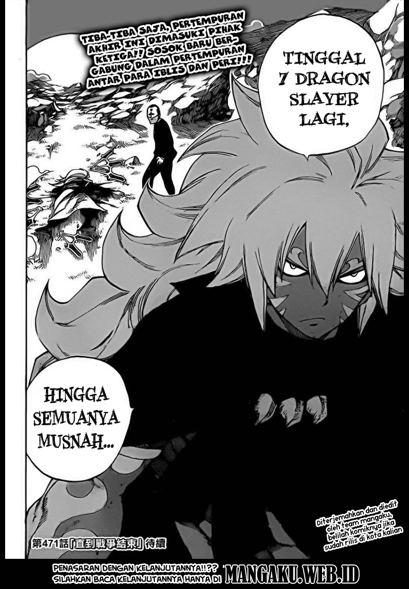 Fairy Tail Chapter 470 Gambar 19