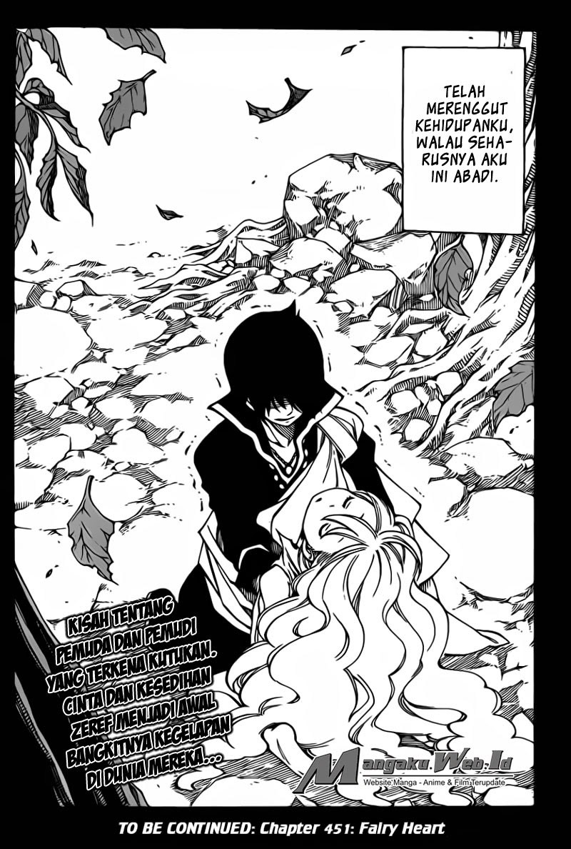 Fairy Tail Chapter 450 Gambar 21