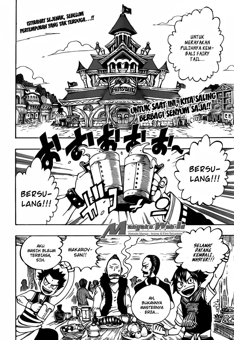 Fairy Tail Chapter 448 Gambar 3
