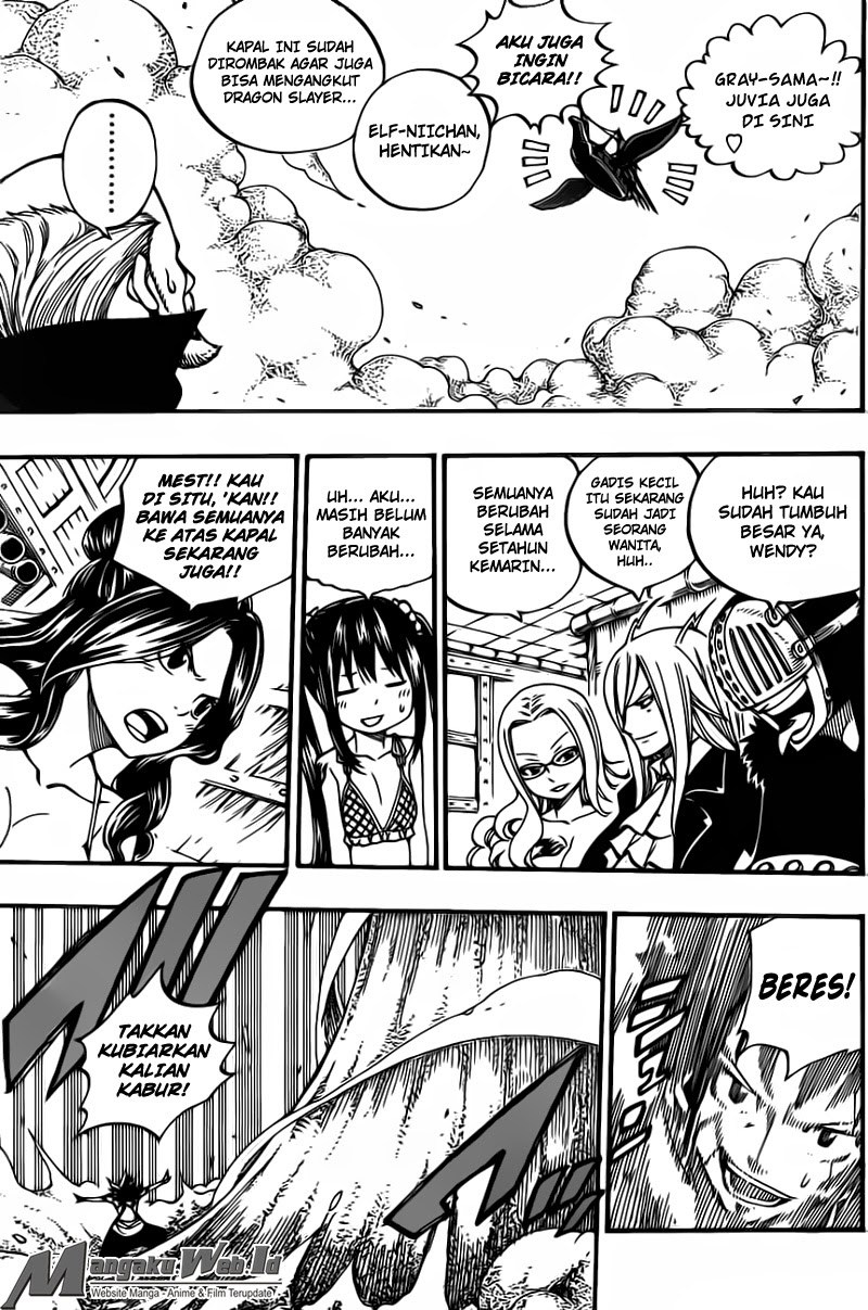 Fairy Tail Chapter 447 Gambar 19