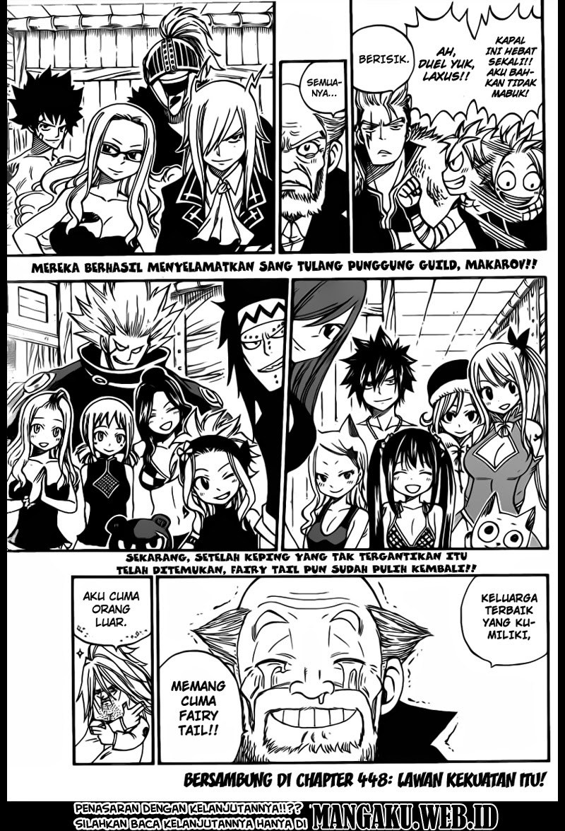 Fairy Tail Chapter 447 Gambar 25