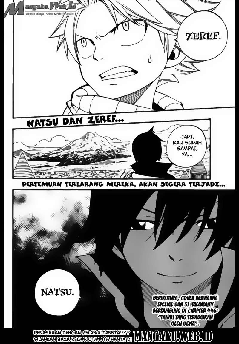 Fairy Tail Chapter 445 Gambar 22