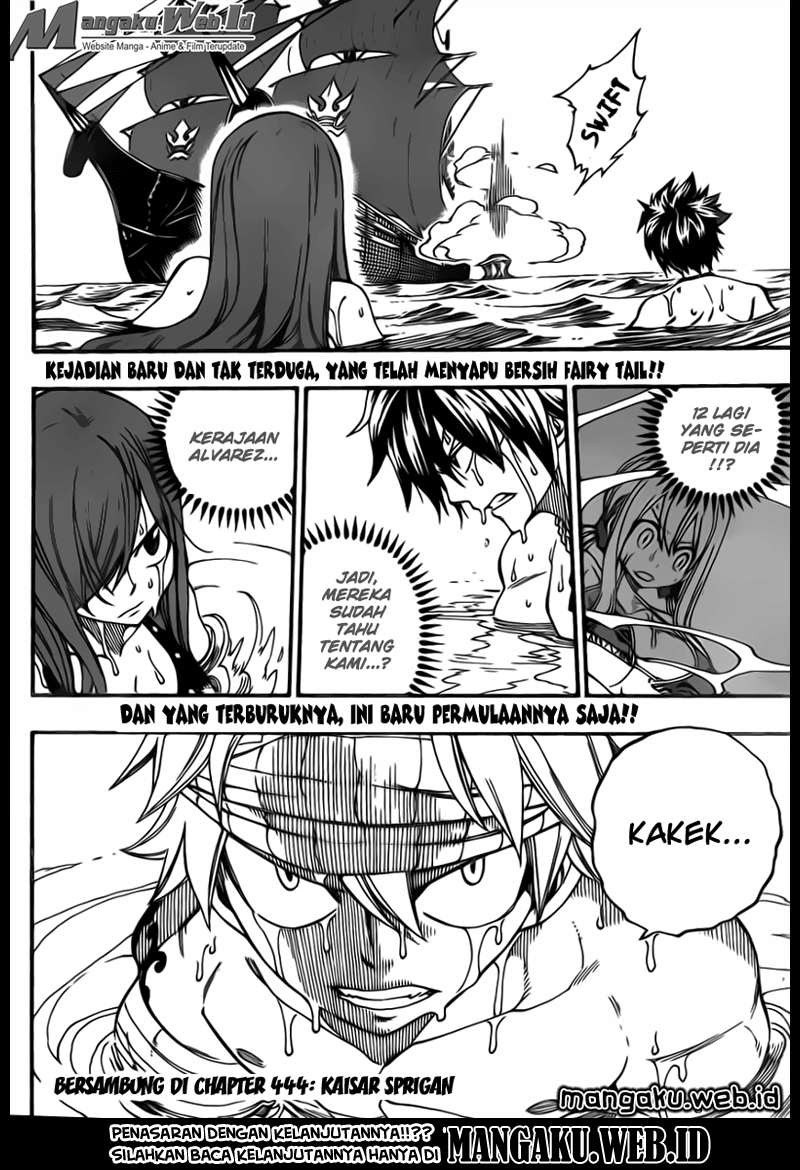 Fairy Tail Chapter 443 Gambar 29