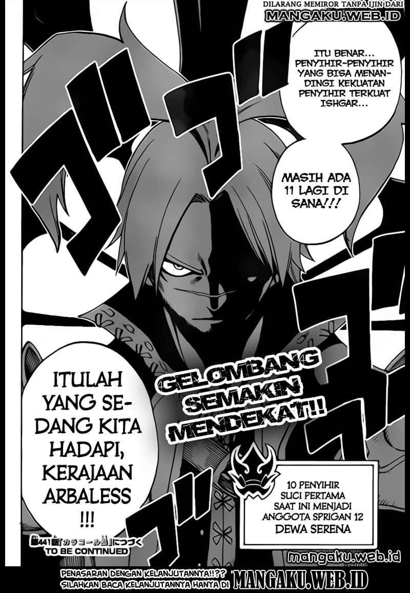Fairy Tail Chapter 440 Gambar 21