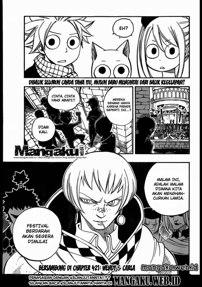 Fairy Tail Chapter 420 Gambar 19