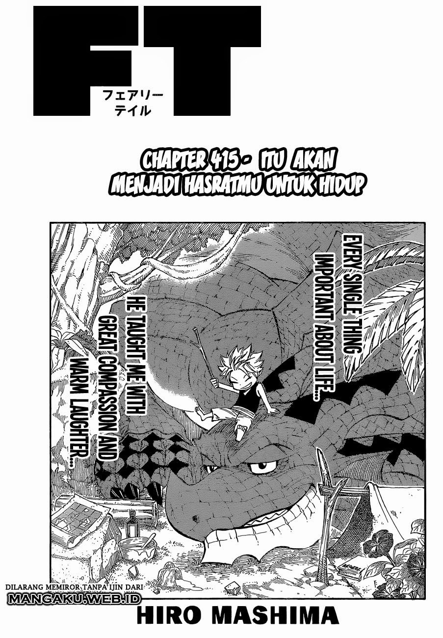 Fairy Tail Chapter 415 Gambar 3