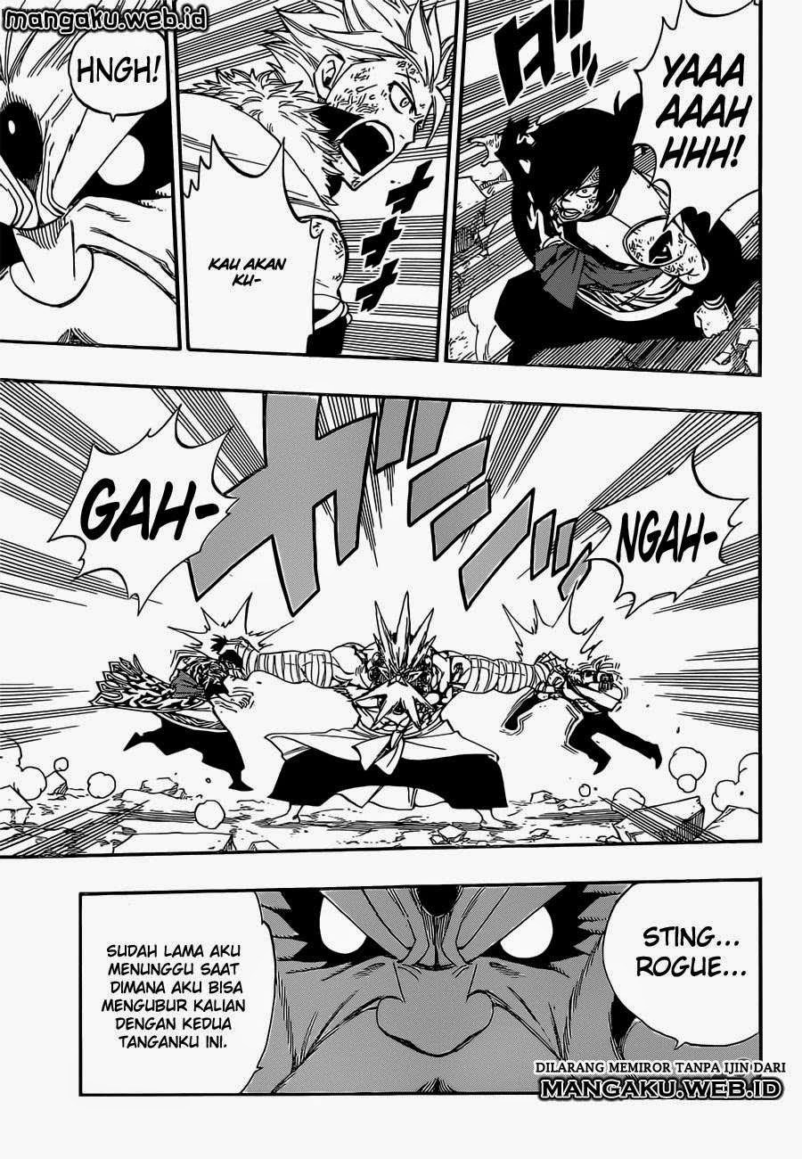 Fairy Tail Chapter 408 Gambar 17