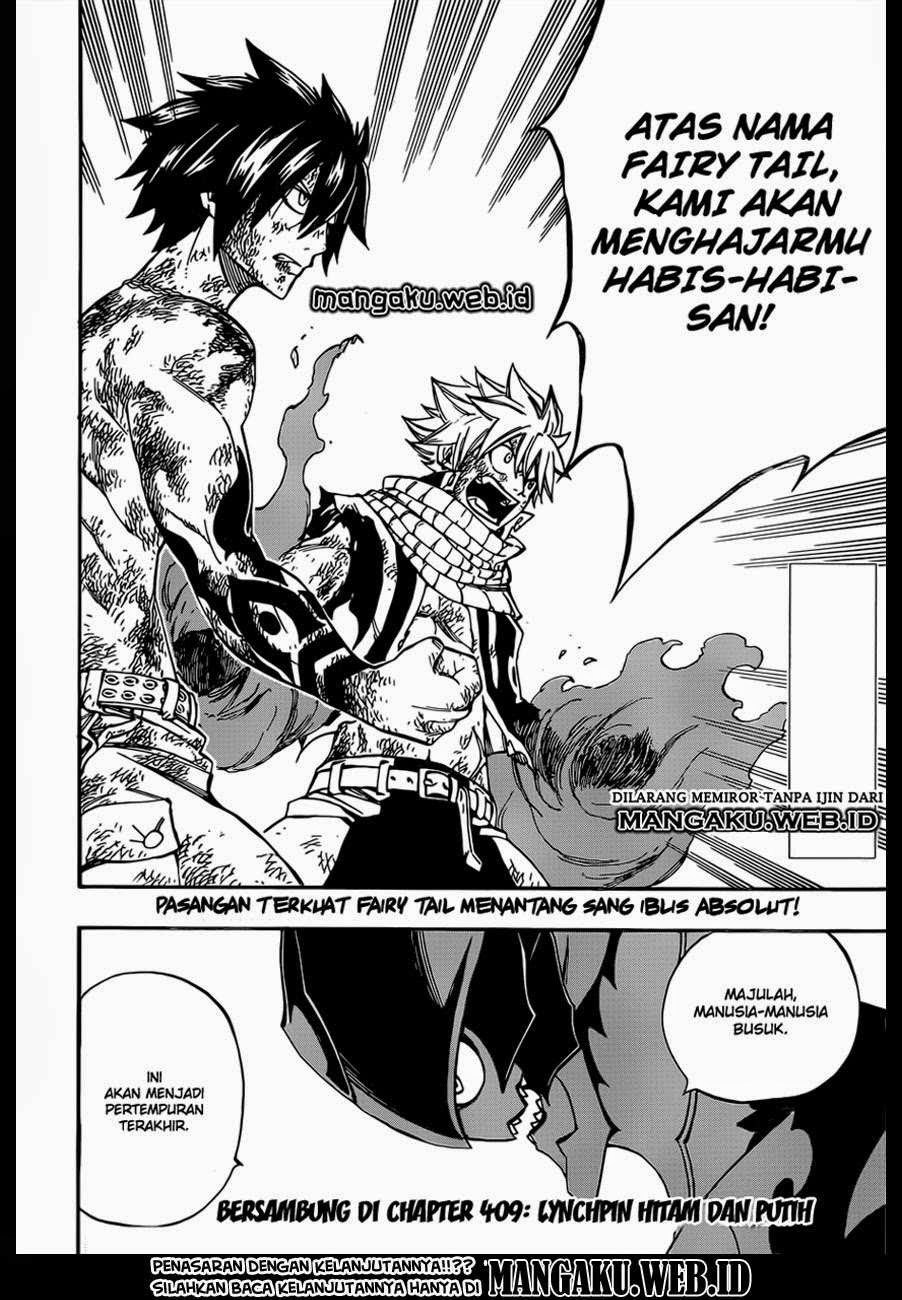 Fairy Tail Chapter 408 Gambar 21