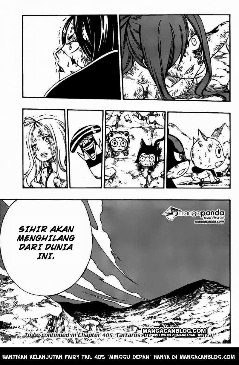 Fairy Tail Chapter 404 Gambar 20