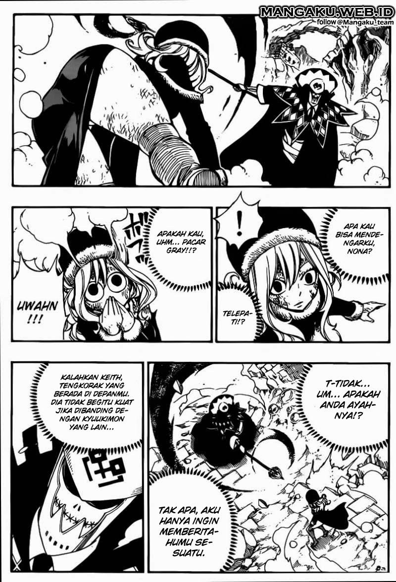 Fairy Tail Chapter 393 Gambar 19