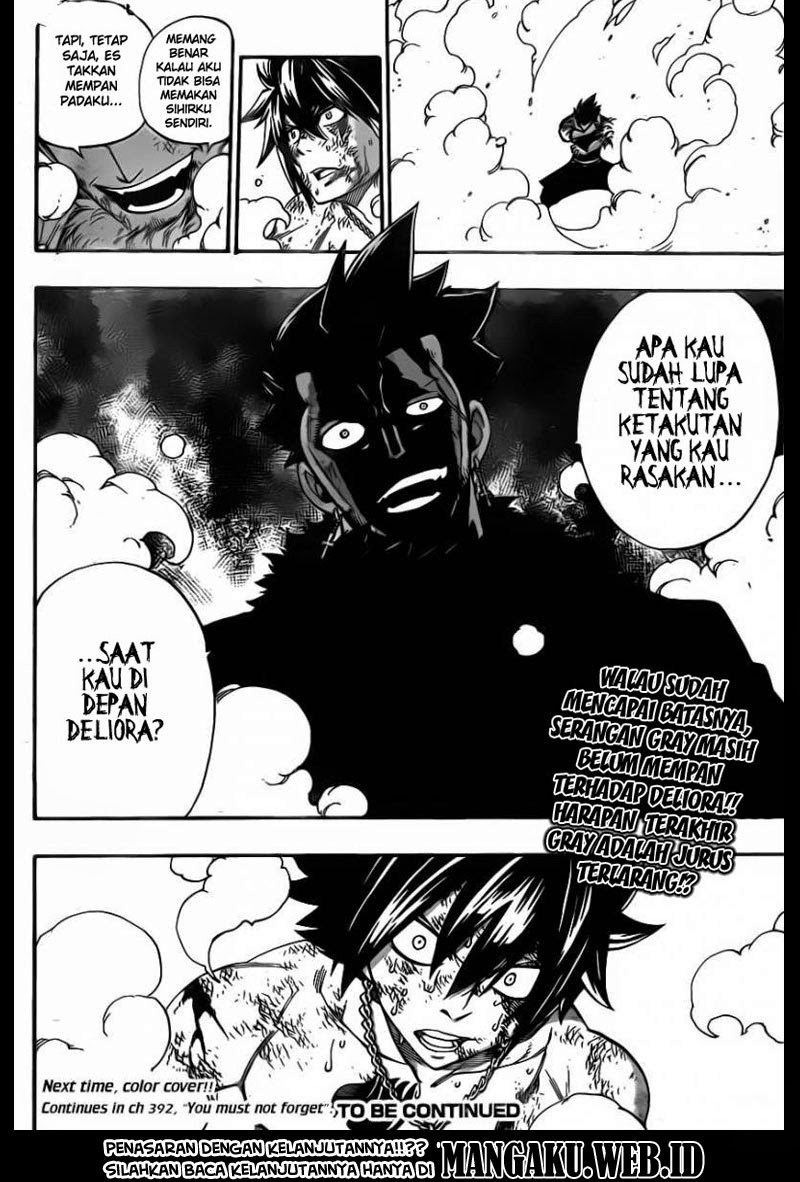 Fairy Tail Chapter 391 Gambar 20