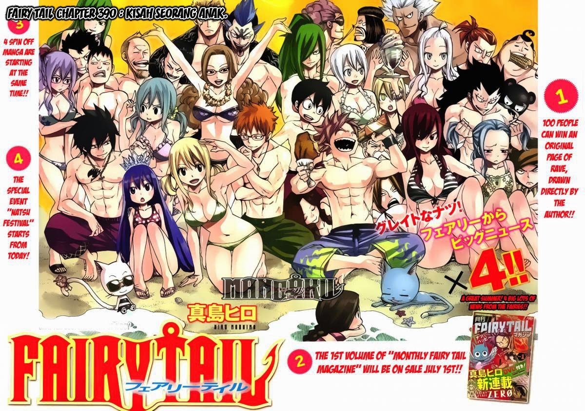 Fairy Tail Chapter 390 Gambar 3