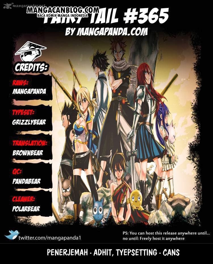 Baca Komik Fairy Tail Chapter 365 Gambar 1