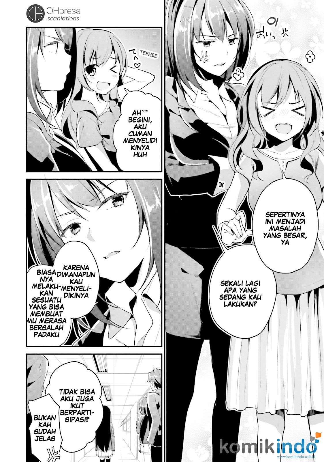 Youkoso Jitsuryoku Shijou Shugi no Kyoushitsu e Chapter 12 Gambar 27