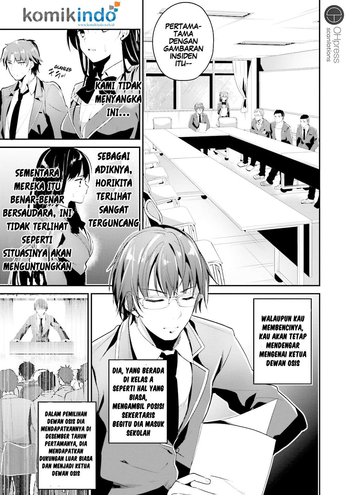 Youkoso Jitsuryoku Shijou Shugi no Kyoushitsu e Chapter 12 Gambar 32
