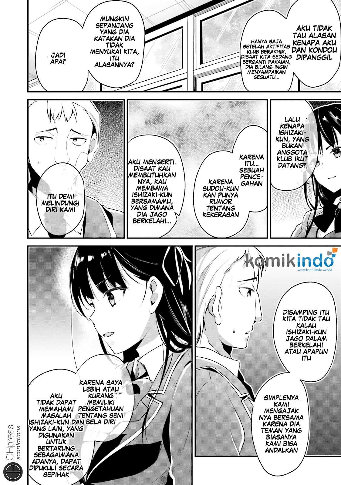 Youkoso Jitsuryoku Shijou Shugi no Kyoushitsu e Chapter 12 Gambar 39