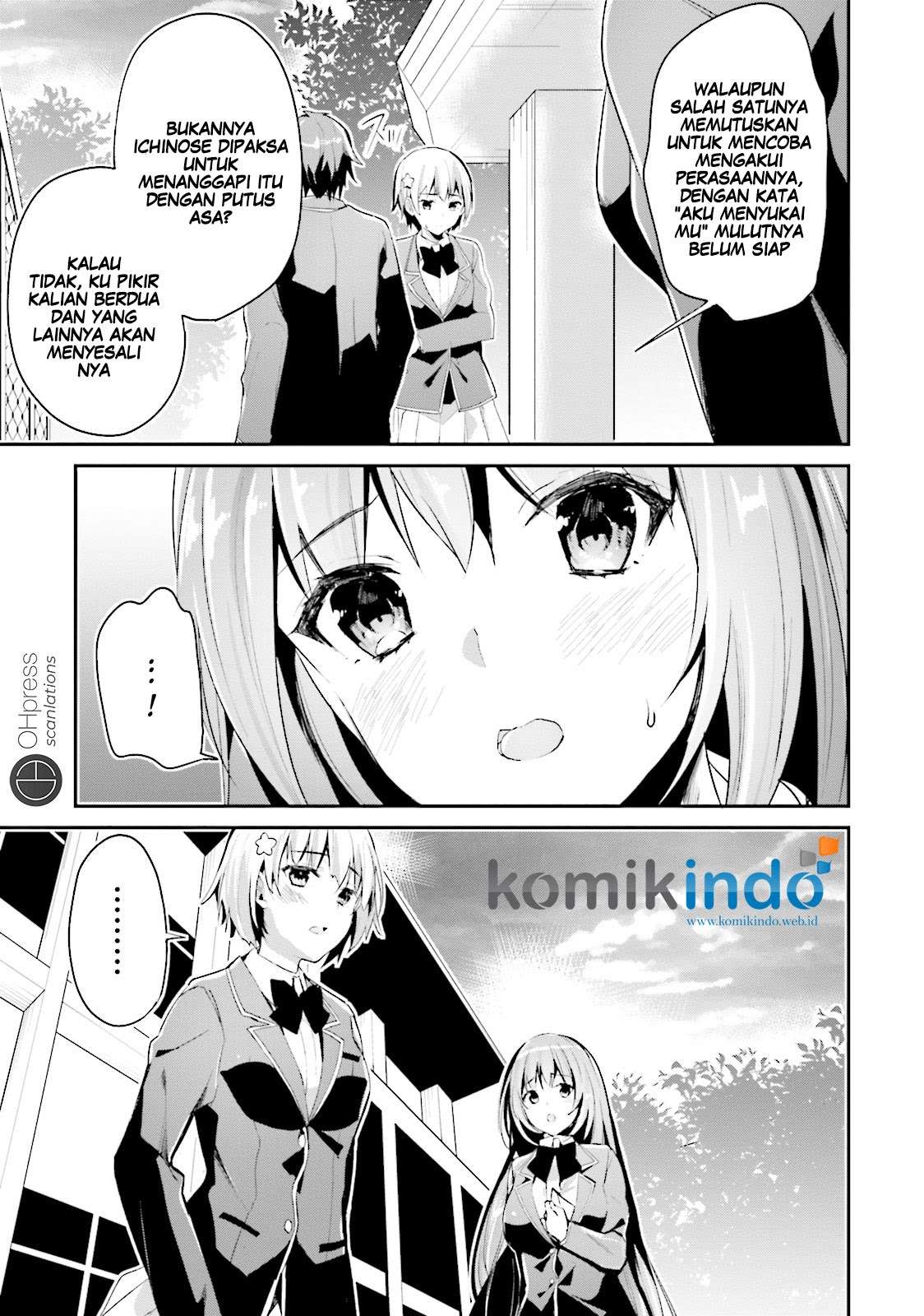 Youkoso Jitsuryoku Shijou Shugi no Kyoushitsu e Chapter 12 Gambar 8