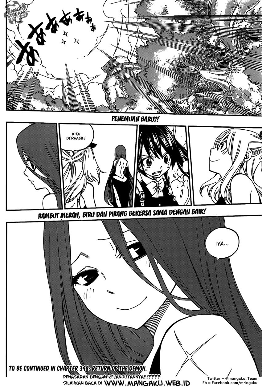 Fairy Tail Chapter 347 Gambar 21
