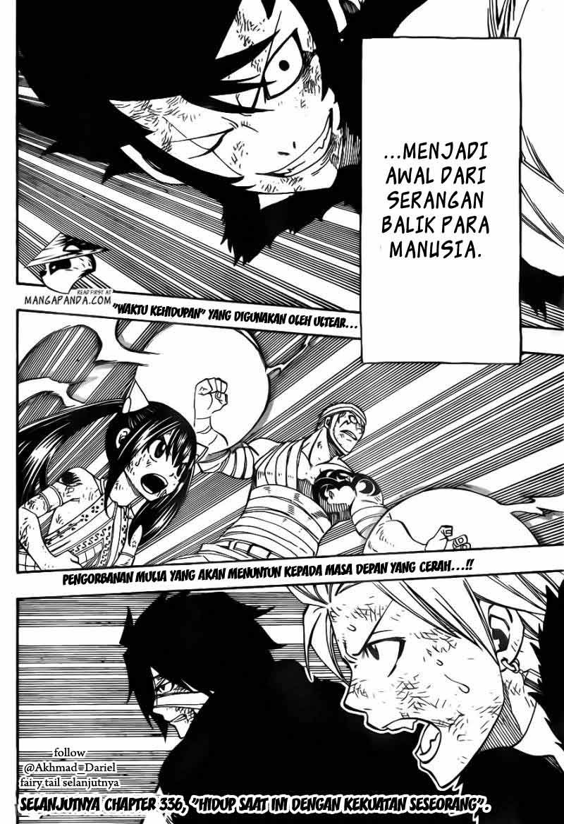 Fairy Tail Chapter 335 Gambar 20