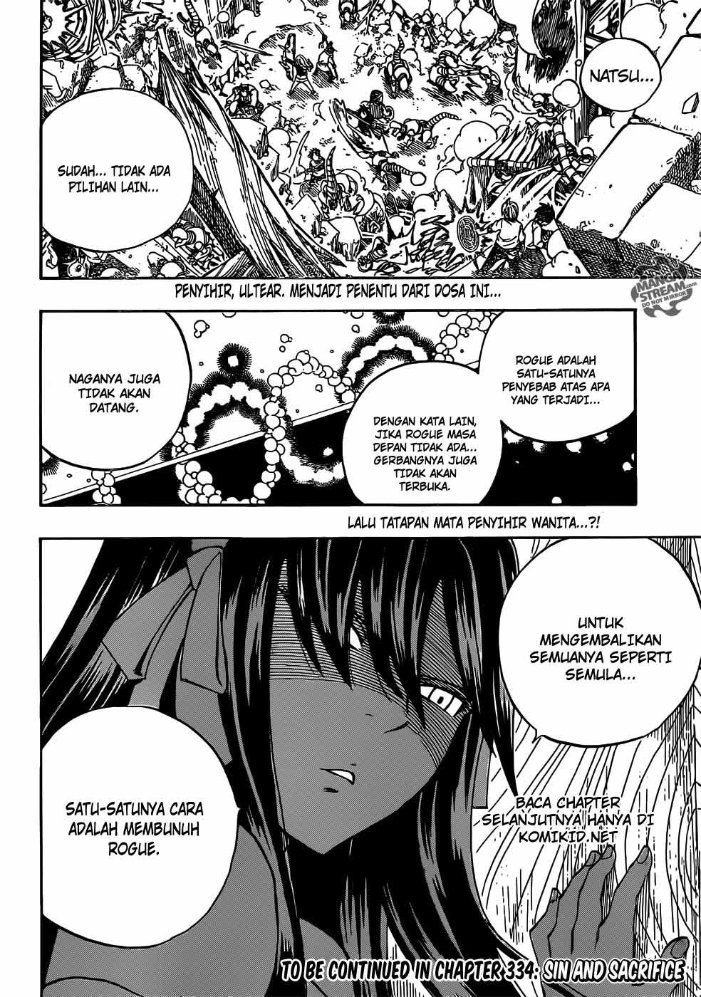 Fairy Tail Chapter 333 Gambar 21