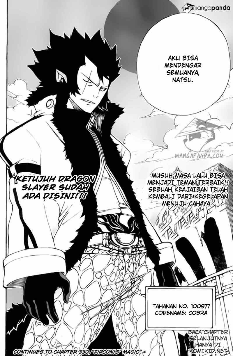 Fairy Tail Chapter 329 Gambar 21